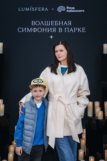 Дарья Калмыкова с сыном