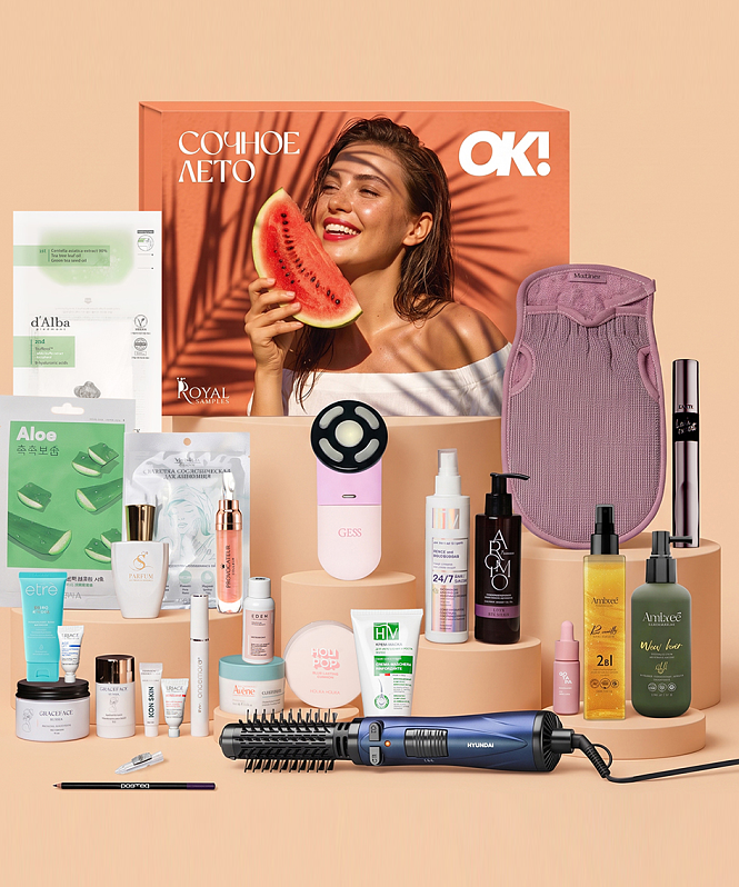 Эксклюзивный набор косметики от журнала ОК! и Royal Samples