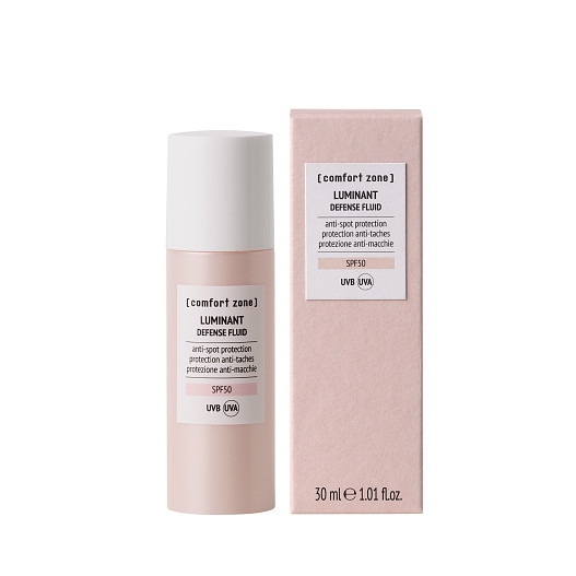 Cолнцезащитный  флюид для защиты от пигментных пятен Luminant Defense Fluid SPF50, comfort zone.