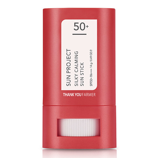 Солнцезащитный стик Sun Project Silky Calming Sun Stick  SPF 50+, Thank You Farmer.