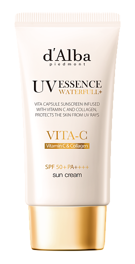 Солнцезащитный  крем Vita Capsule Anti-Aging Sun Cream SPF50+ PA++++, dAlba.