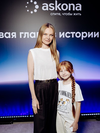 Елена Кулецкая с дочерью