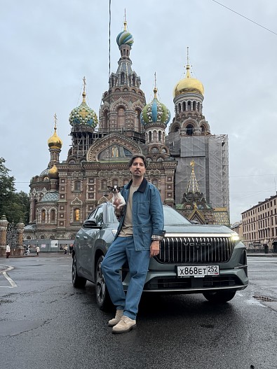Алексей Зимин с чихом Григорием