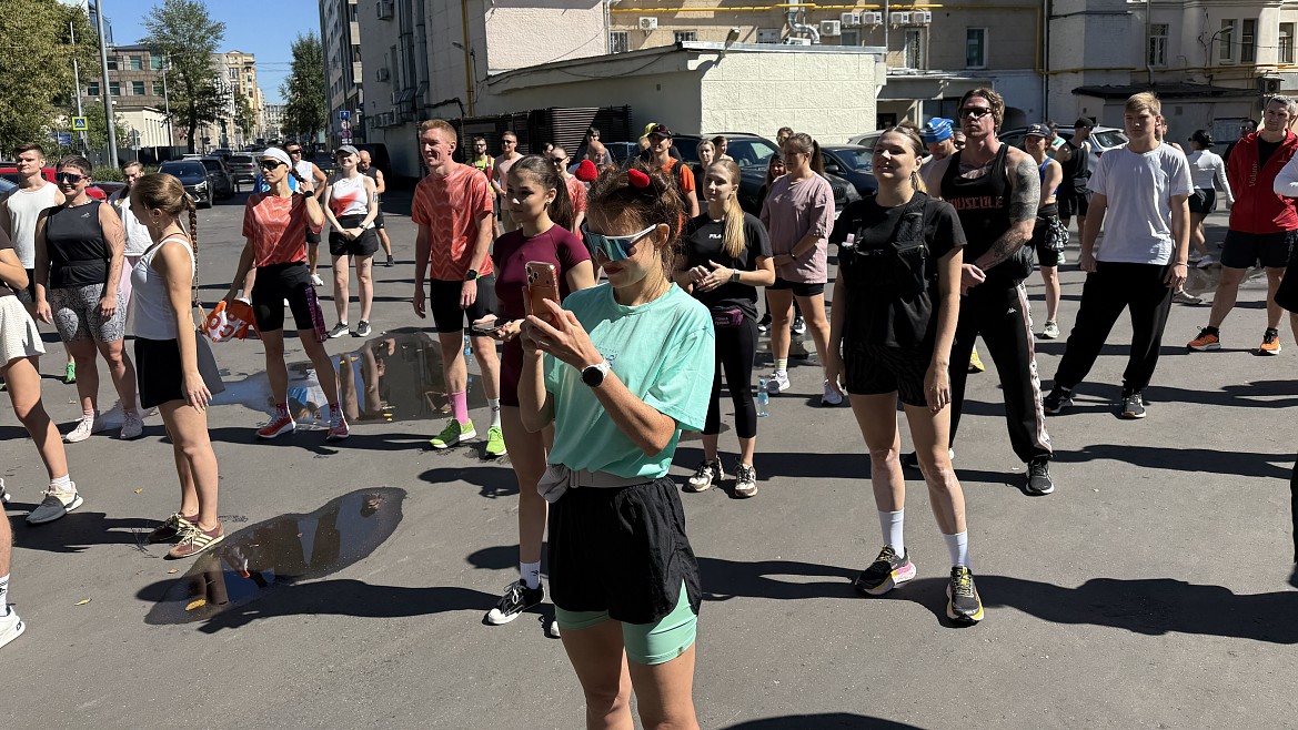 Москвичи устроили забег за роллами