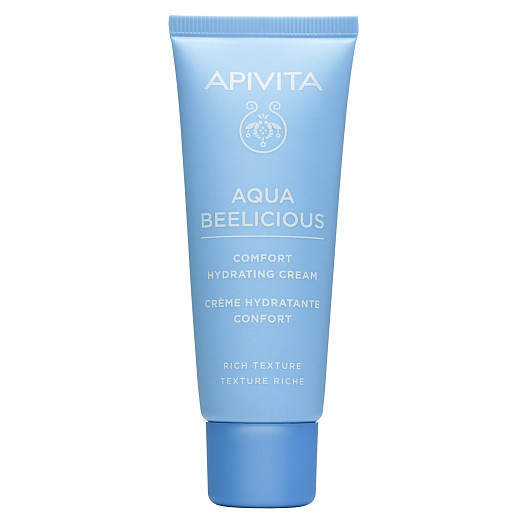 Увлажняющий крем-комфорт с насыщенной текстурой Aqua Beelicious Comfort Hydrating Cream, Apivita
