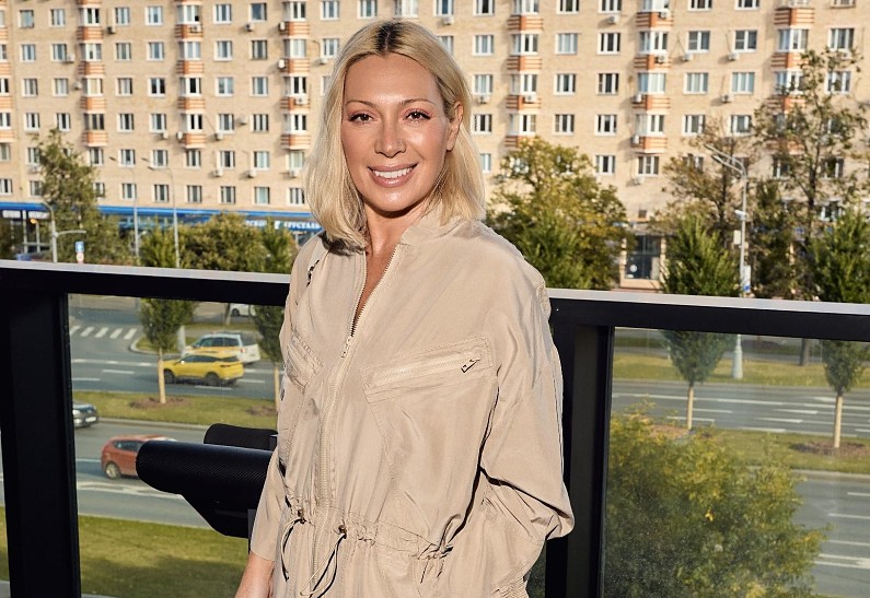 Аврора, Анжелика Тиманина и Ингрид Олеринская на открытии wellness-пространства
