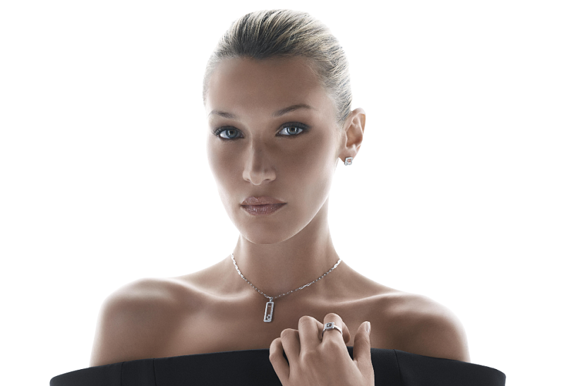 Белла Хадид и Лю Вэнь представили обновленную коллекцию Chopard Happy Diamonds