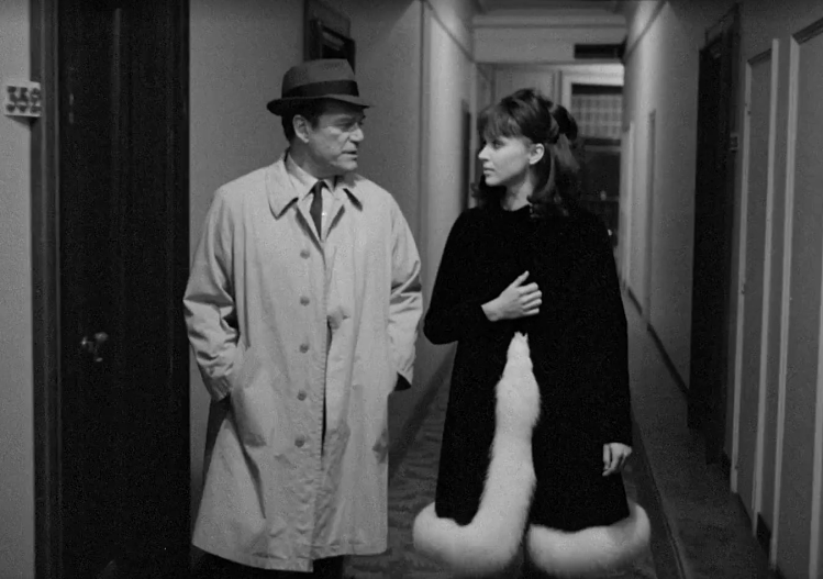 Кадр из фильма&nbsp;«Альфавиль» (1965)